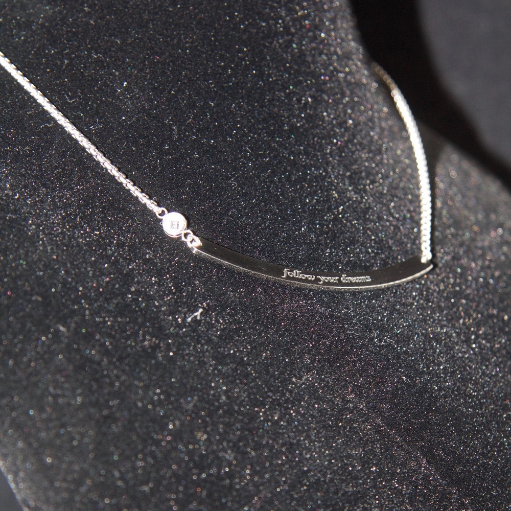 Follow Your Dreams 14kt Gold Dipped Swarovski - image 5